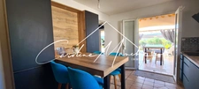 Maison 4 chambres de 155m² + appartement T2 de 43m² - terrain de 1500m² - piscine