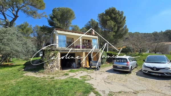 Maison T4 de 85m² à rénover sur terrain de 5000m² en zone naturelle – Ventabren