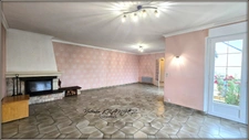 ATTIGNY (08) Maison de plain pied sur sous-sol total, 3 chambres, terrain environ 600m²
