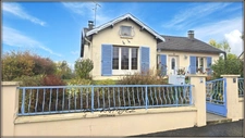 ATTIGNY (08) Maison de plain pied sur sous-sol total, 3 chambres, terrain environ 600m²
