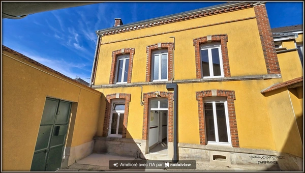 VERZY, Maison de charme à vendre de 160m² avec cour fermée