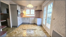 ATTIGNY (08) Maison de plain pied sur sous-sol total, 3 chambres, terrain environ 600m²