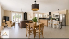 Maison plain-pied meublée 4 chambres avec piscine – Carcassonne