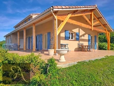 Maison avec piscine à vendre 5 pièces CARLA BAYLE (09) vue Pyrénées