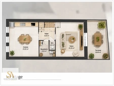 PUICHÉRIC – Maison familiale rénovée 115 m² – 3 chambres – terrasse, jardin et garage – DPE C