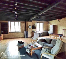 Maison style loft d’environ 200 m² à Lavelanet, 20 minutes de MIREPOIX – Une maison rare au charme unique