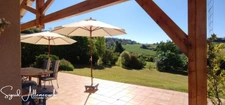 Maison avec piscine à vendre 5 pièces CARLA BAYLE (09) vue Pyrénées