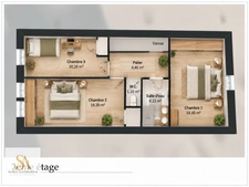 PUICHÉRIC – Maison familiale rénovée 115 m² – 3 chambres – terrasse, jardin et garage – DPE C