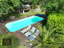 Dpt Aude (11), à vendre proche Carcassonne propriété avec piscine sur un terrain de 1550m² 