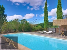 Estate for sale (Aude) – views of the Pyrenees – rare self-sufficiency 
