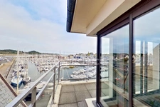 Duplex, on the top floor overlooking the port of Paimpol