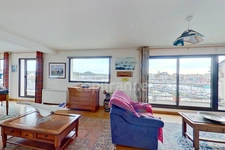 Duplex, on the top floor overlooking the port of Paimpol