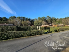 4-room chalet with veranda, private garden and swimming pool
