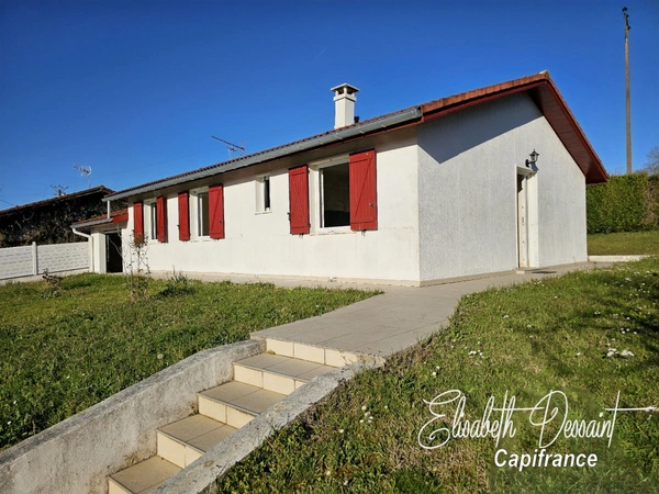 Maison T4 - 90 m² sur 500 m² de terrain avec une vue dégagée