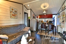 4-room chalet with veranda, private garden and swimming pool