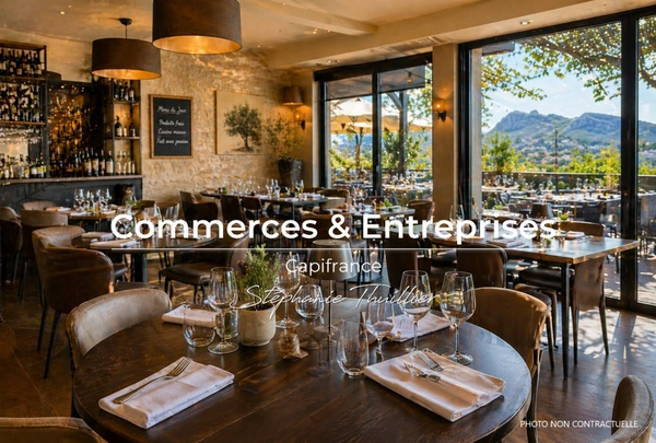 Fonds de commerce Restaurant traditionnel bistronomique terrasse à céder à ALLAUCH (13)