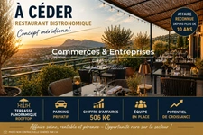 Fonds de commerce Restaurant bistronomique méridional terrasse panoramique à céder à PLAN DE CUQUES (13)