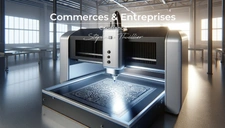Entreprise découpe industrielle laser, Impression textile à céder à GEMENOS (13)