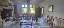 Propriete à vendre à  CRESSEVEUILLE (14) comprenant un château, un manoir, un pressoir 