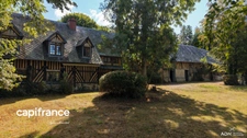 Propriete à vendre à  CRESSEVEUILLE (14) comprenant un château, un manoir, un pressoir 