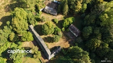 Propriete à vendre à  CRESSEVEUILLE (14) comprenant un château, un manoir, un pressoir 