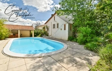 Hérault department (34), for sale in CANET, 6-room family house of 130m² with independent studio, swimming pool, pool house on a plot of 880m²