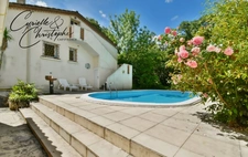 Hérault department (34), for sale in CANET, 6-room family house of 130m² with independent studio, swimming pool, pool house on a plot of 880m²