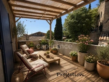 143 m2 duplex in village house with terrace for sale, 4 rooms (84)