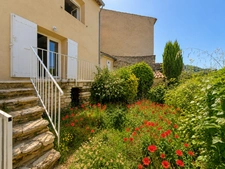 Maison à vendre 4 pièces jardin et vue panoramique BONNIEUX (84)