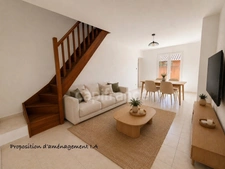 House for sale, 4 rooms, 74 m2, with garden and garage, PUYVERT (84)