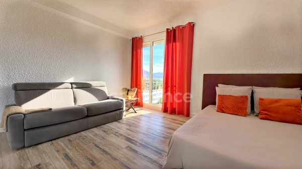 Pyrénées Orientales (66) – Studio 37 M² –  Dernier étage – Vue panoramique – Climatisation - Plage à 300 mètres