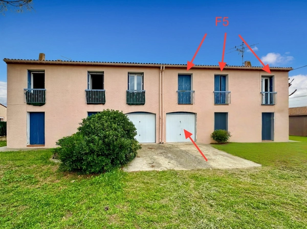 Pyrénées Orientales (66) - Appartement F4 – 88 m² – 3 chambres + garage – Vendu loué - Libre après le 31/10/2026
