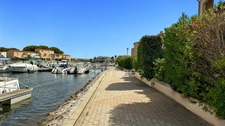  Pyrénées Orientales (66) - T2 meublé - Vue marina avec terrasse, parking et possibilité d’anneau pour bateau - Saint-Cyprien