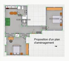 Territoire de Belfort (90) – À vendre Appartement de 68,30 m² en plateau viabilisé à aménager - Exposition Sud - Delle centre
