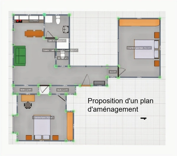 Territoire de Belfort (90) – À vendre Appartement de 68,30 m² en plateau viabilisé à aménager - Exposition Sud - Delle centre