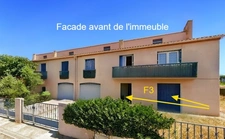 Pyrénées Orientales (66) - Appartement F3 – 57 m² – 2 chambres + garage – Vendu loué